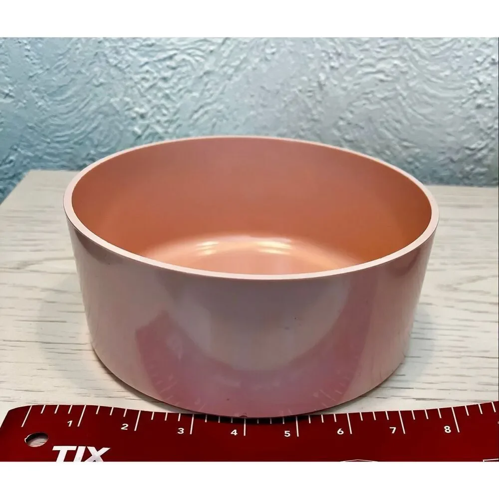 15 Piece Plate & Bowl Kasen Peter Pan Indiana Peach Plastic Melmac Melamine Set